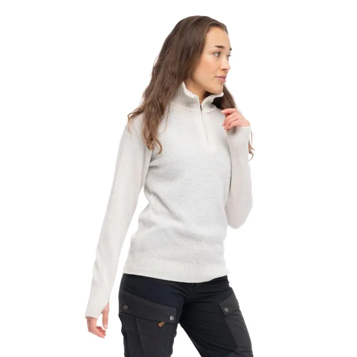 Bergans Of Norway Wool Ulriken Light Merino Jumper Vanilla White 8211 Women