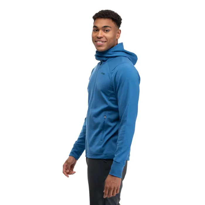Bergans Of Norway Wool Ulstein Wool Hood Jacket North Sea Blue 8211 Men
