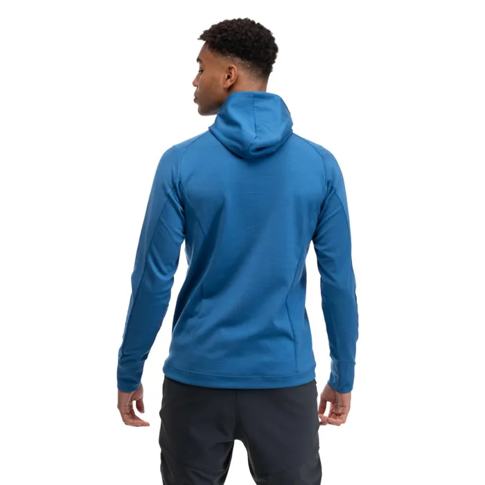Bergans Of Norway Wool Ulstein Wool Hood Jacket North Sea Blue 8211 Men