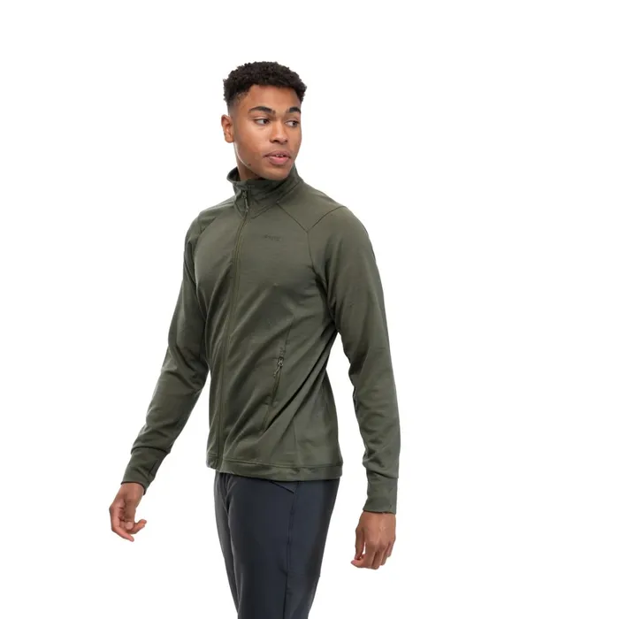 Bergans Of Norway Wool Ulstein Wool Jacket Dark Green Mud 8211 Men