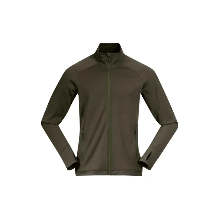 Bergans Of Norway Wool Ulstein Wool Jacket Dark Green Mud 8211 Men