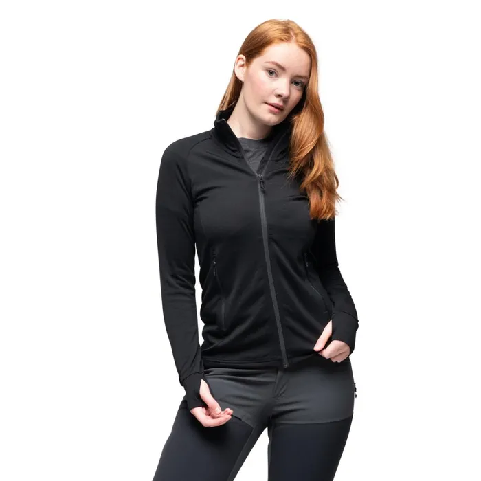Bergans Of Norway Wool Ulstein Wool W Jacket Black 8211 Women
