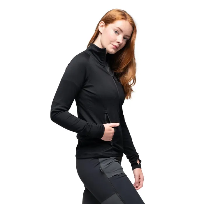 Bergans Of Norway Wool Ulstein Wool W Jacket Black 8211 Women