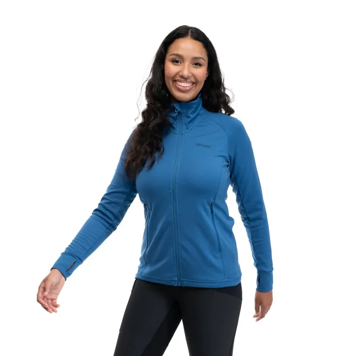 Bergans Of Norway Wool Ulstein Wool W Jacket North Sea Blue 8211 Women
