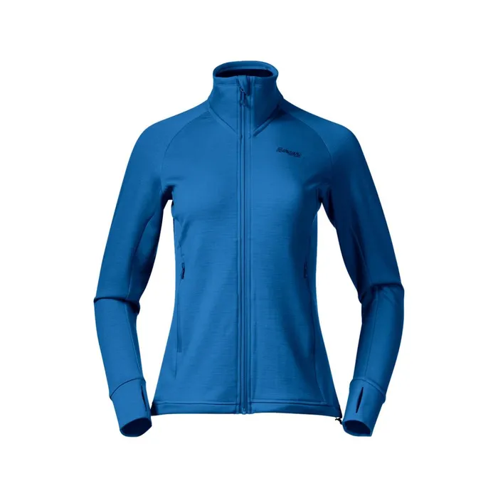 Bergans Of Norway Wool Ulstein Wool W Jacket North Sea Blue 8211 Women