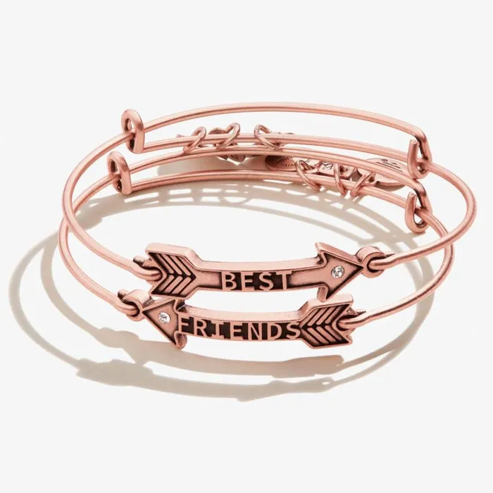 Best Friends Arrow Charm Bangles Set Of 2 Rafaelian Silver Women Alex And Ani Jewelry Sets Best Friends Arrow Charm Bangles Set Of 2 Rafaelian Silver Women Alex And Ani Jewelry Sets