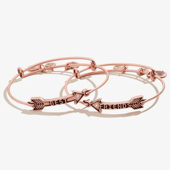 Best Friends Arrow Charm Bangles Set Of 2 Rafaelian Silver Women Alex And Ani Jewelry Sets Best Friends Arrow Charm Bangles Set Of 2 Rafaelian Silver Women Alex And Ani Jewelry Sets
