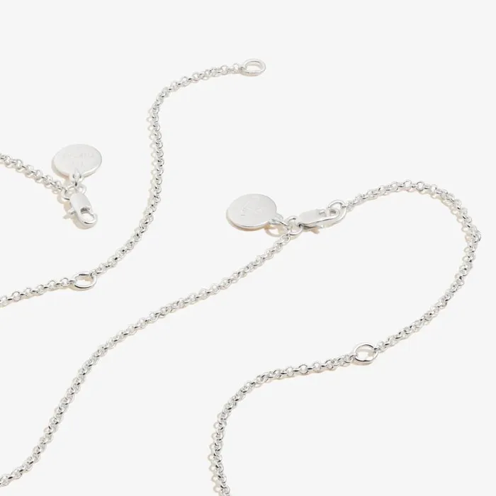 Best Friends Charm Necklace Set Of 2 Silver Women Alex And Ani Thank You Best Friends Charm Necklace Set Of 2 Silver Women Alex And Ani Thank You