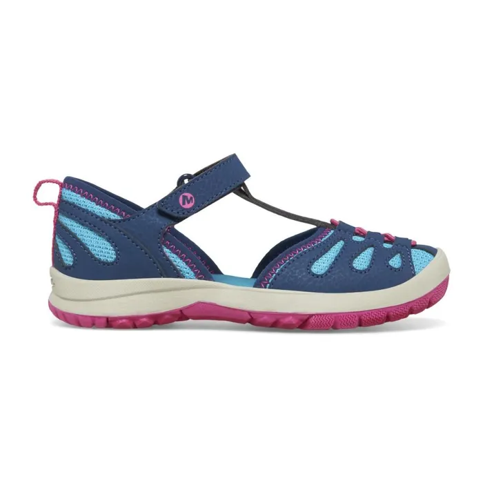 Big Hydro Lily Turquoise Kids Merrell Sandals
