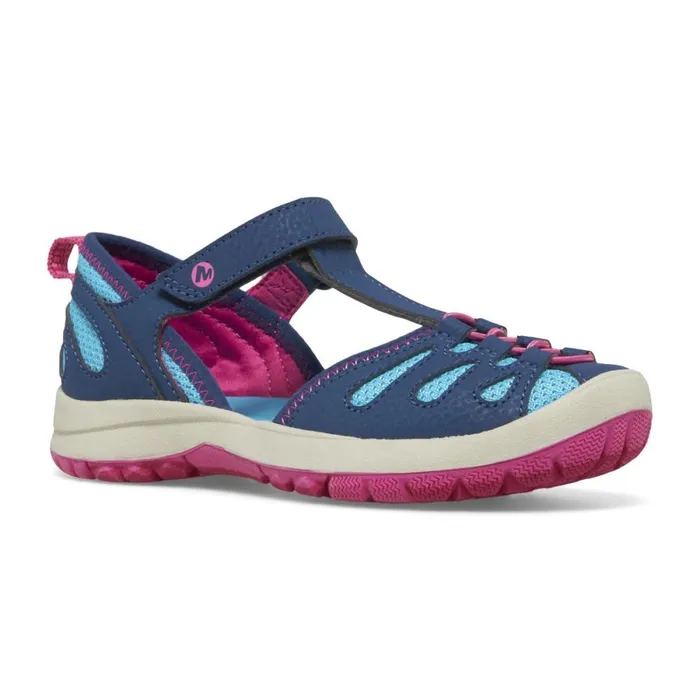 Big Hydro Lily Turquoise Kids Merrell Sandals
