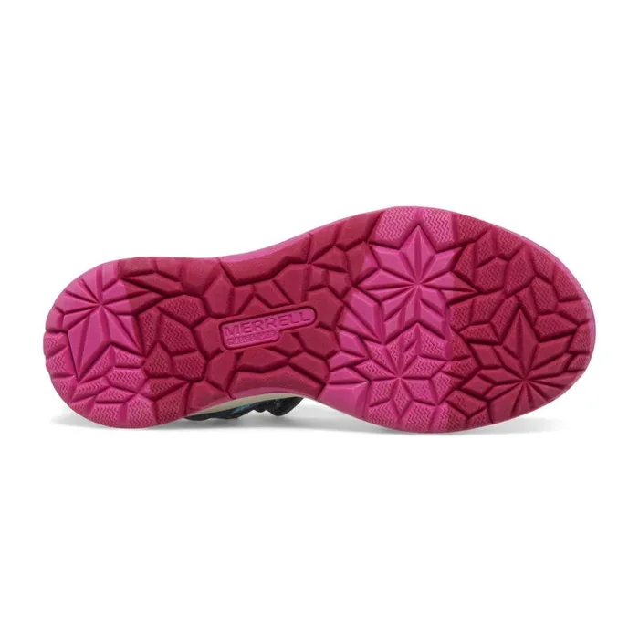 Big Hydro Lily Turquoise Kids Merrell Sandals