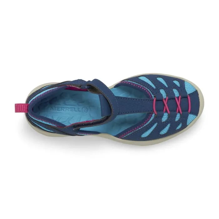 Big Hydro Lily Turquoise Kids Merrell Sandals