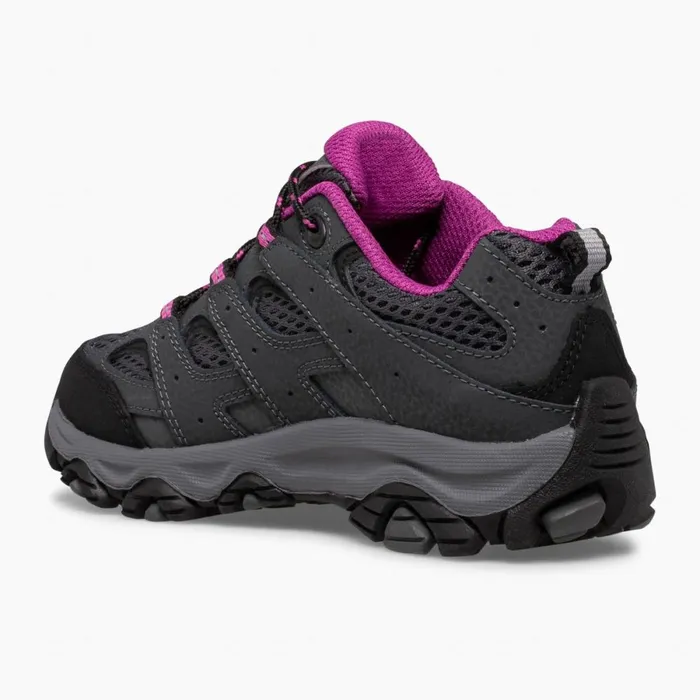 Big Moab 3 Low Lace Shoe Graniteberry Kids Merrell Boots