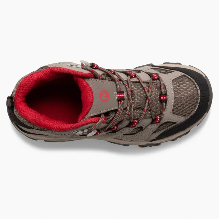 Big Moab 3 Mid Waterproof Boot Boulderred Kids Merrell Boots
