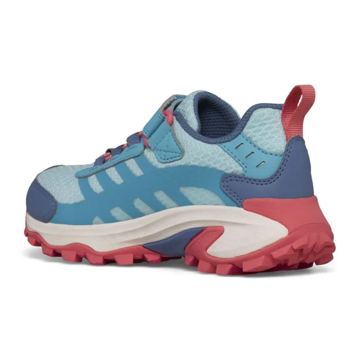 Big Moab Speed 2 Low AC Waterproof Turquoisecoral Kids Merrell Sneakers