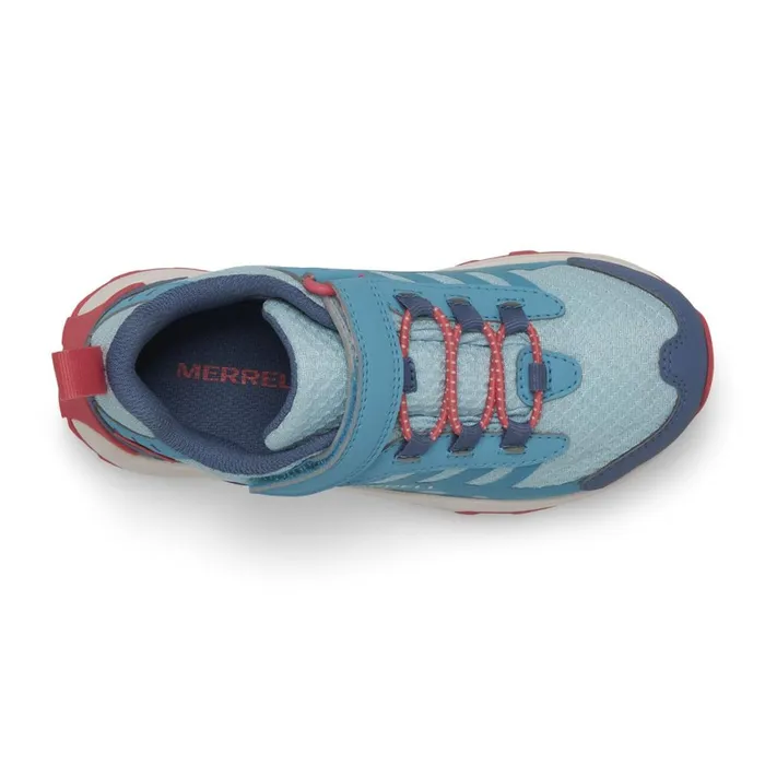 Big Moab Speed 2 Low AC Waterproof Turquoisecoral Kids Merrell Sneakers