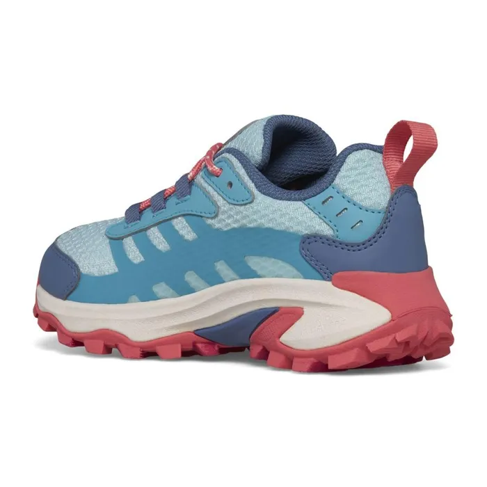 Big Moab Speed 2 Low Waterproof Turquoisecoral Kids Merrell Sneakers