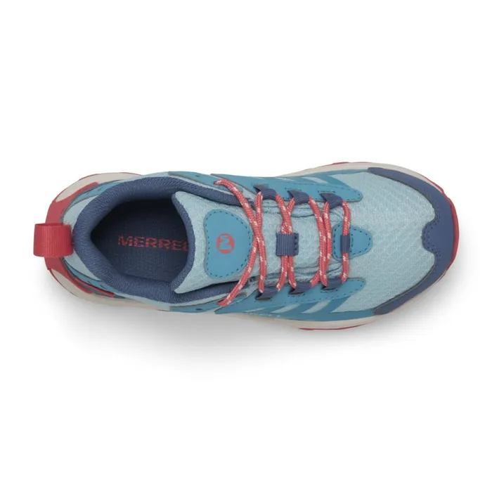 Big Moab Speed 2 Low Waterproof Turquoisecoral Kids Merrell Sneakers