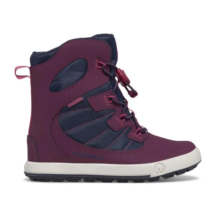 Big Snow Bank 40 Waterproof Boot Navyberry Kids Merrell Winter Boots