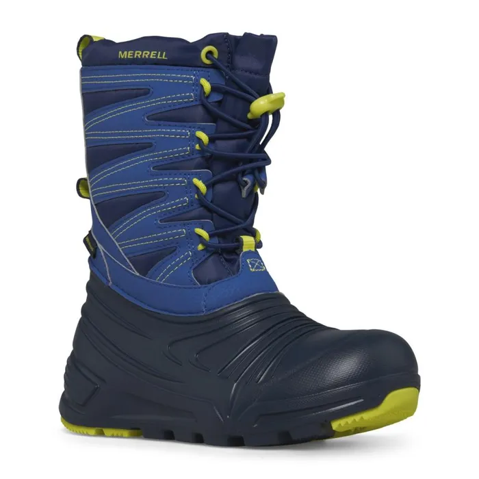 Big Snow Quest Lite 30 Waterproof Bluegreen Kids Merrell Winter Boots