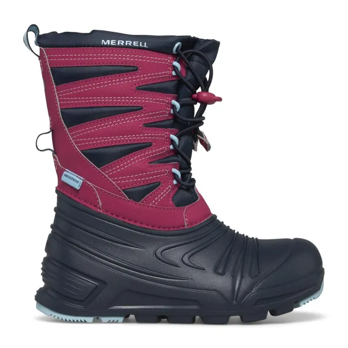Big Snow Quest Lite 30 Waterproof Navyfucshia Kids Merrell Winter Boots