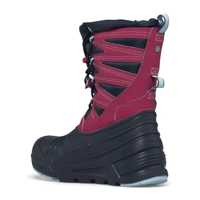 Big Snow Quest Lite 30 Waterproof Navyfucshia Kids Merrell Winter Boots