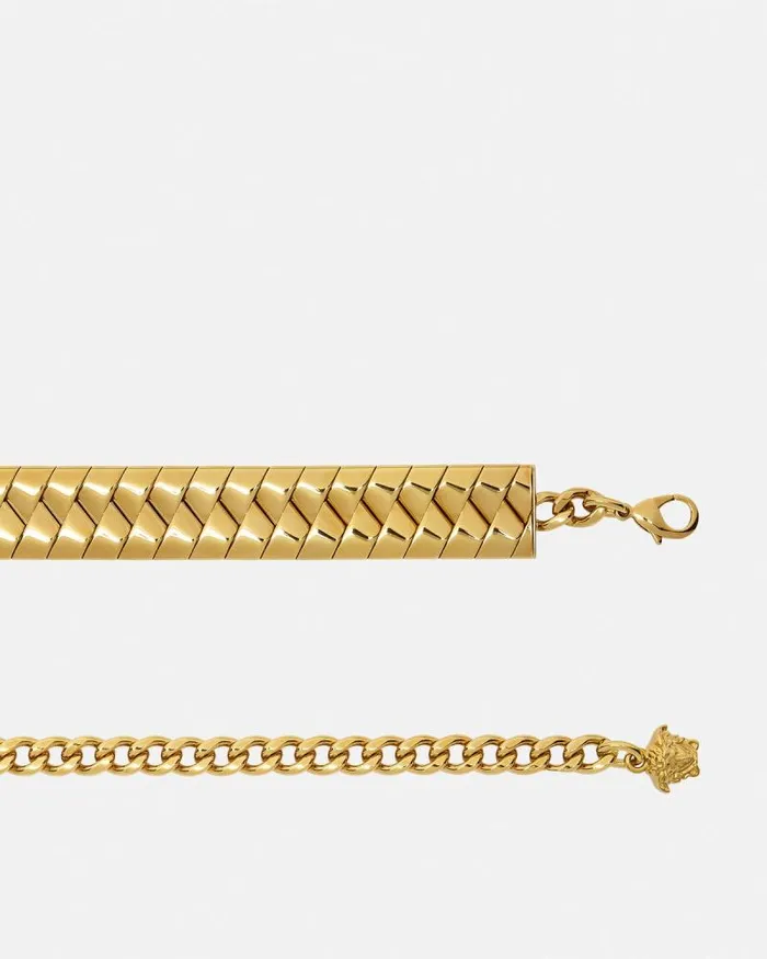Bind Chain Belt 12034 Gold WomenMen Versace Belts