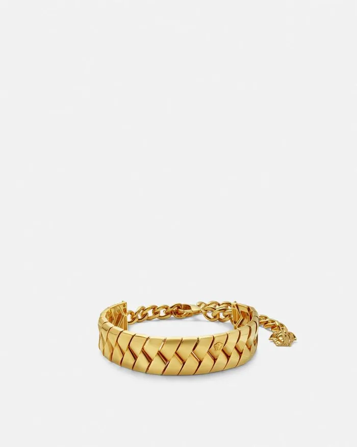 Bind Choker Light Gold Women Versace Necklaces