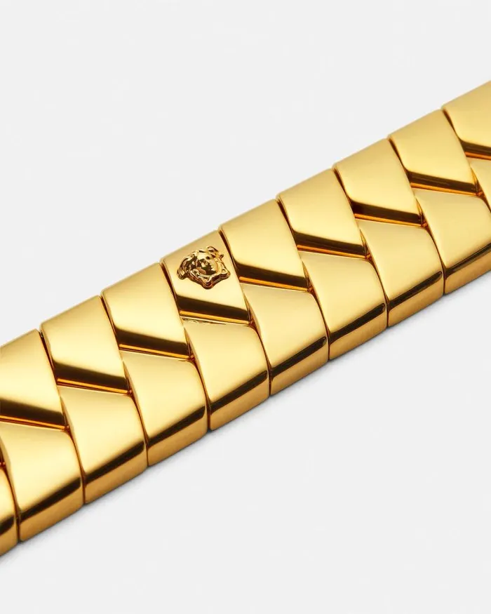 Bind Choker Light Gold Women Versace Necklaces