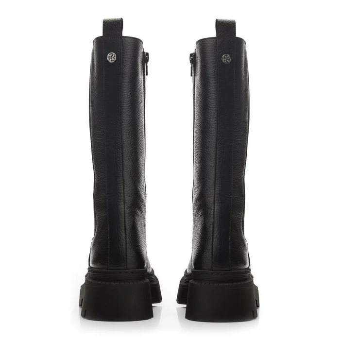 Black Boots Women Moda In Pelle Itzel Black Leather