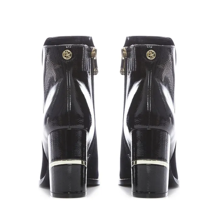 Black Boots Women Moda In Pelle Mirren Black Protauras