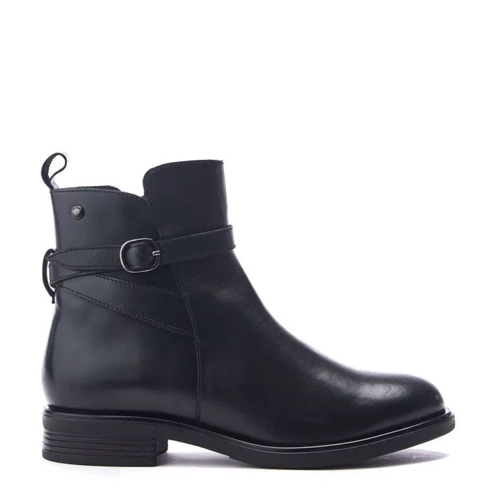 Black Boots Women Moda In Pelle Navres Black Leather