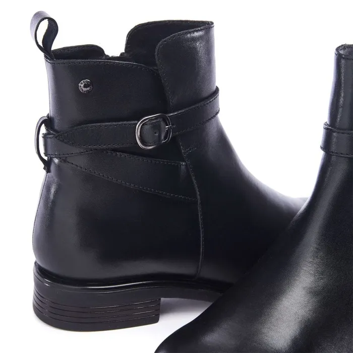 Black Boots Women Moda In Pelle Navres Black Leather