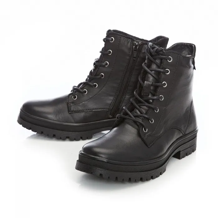 Black Boots Women Moda In Pelle Shoon Sh Irlam Black Leather