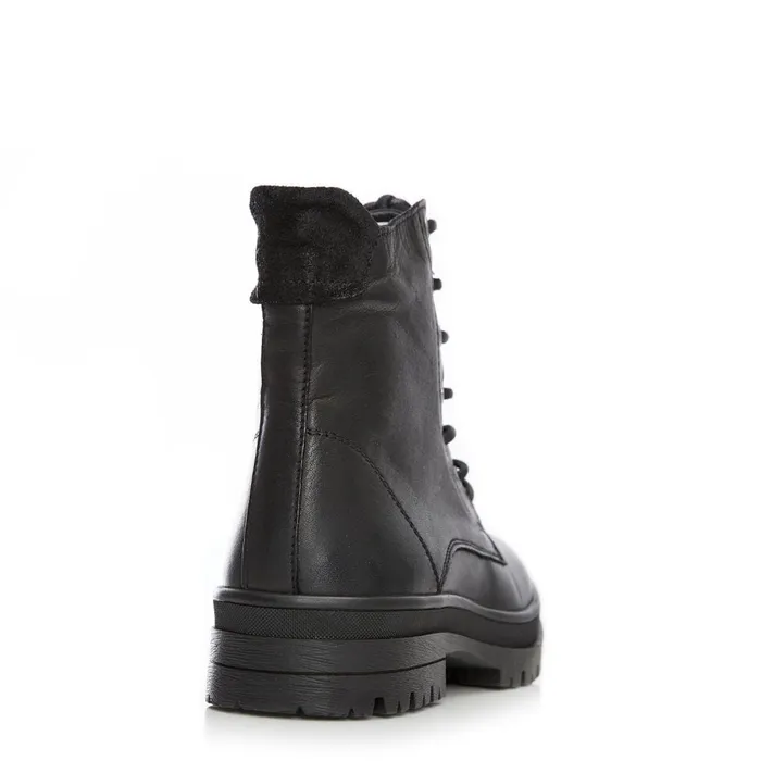 Black Boots Women Moda In Pelle Shoon Sh Irlam Black Leather