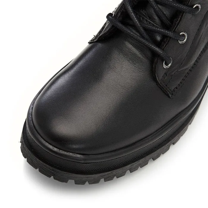 Black Boots Women Moda In Pelle Shoon Sh Irlam Black Leather
