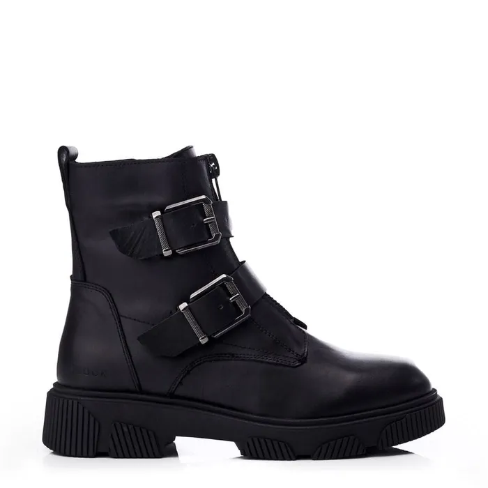 Black Boots Women Moda In Pelle Shoon Sh Soller Black Leather