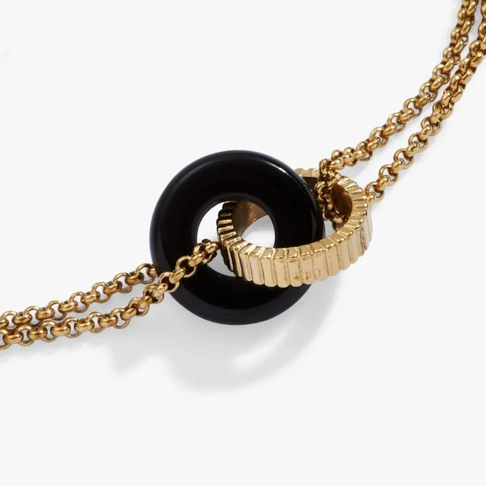 Black Onyx Textured Bracelet Stainless Steel Silver Women Alex And Ani Bracelets Black Onyx Textured Bracelet Stainless Steel Silver Women Alex And Ani Bracelets