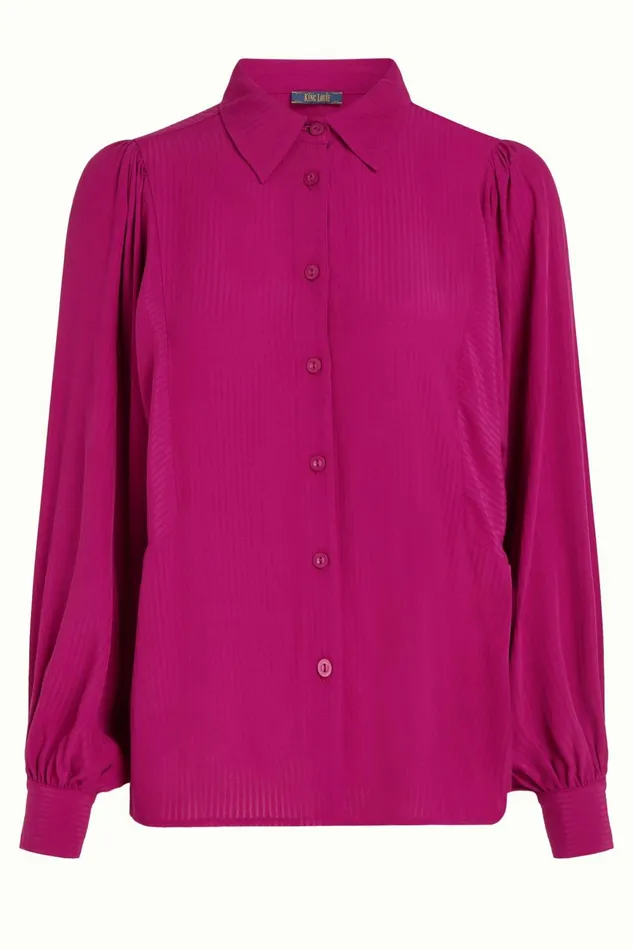 Blouses Women King Louie Marisa Blouse Allegra Sparkling Fuchsia 8211 Allegra