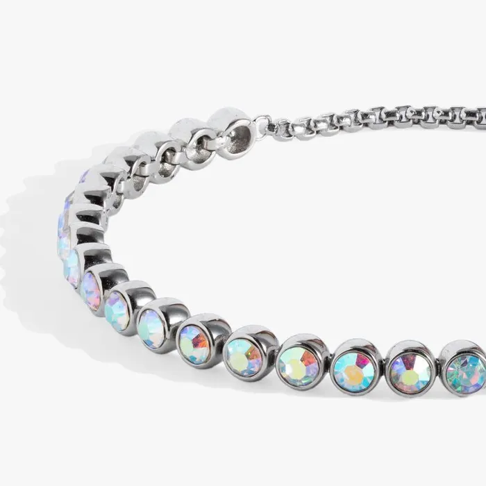 Bolo Tennis Bracelet Stainless Steel Silver Women Alex And Ani Wedding Engagement Bolo Tennis Bracelet Stainless Steel Silver Women Alex And Ani Wedding Engagement