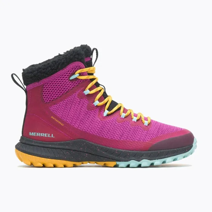Bravada Knit Bluff Polar Waterproof Fuchsia Women Merrell Boots