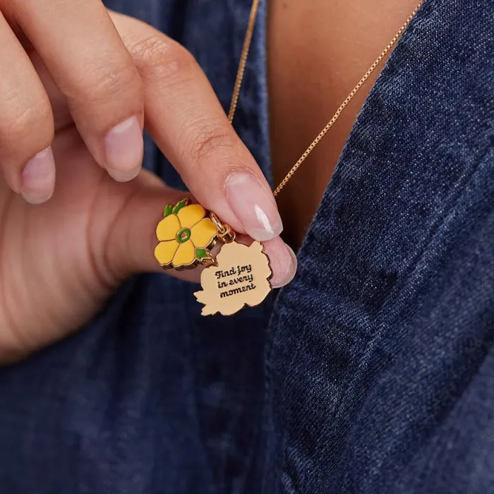 Buttercup Flower 039Find Joy In Every Moment039 Necklace Gold Women Alex And Ani Necklaces Buttercup Flower 039Find Joy In Every Moment039 Necklace Gold Women Alex And Ani Necklaces