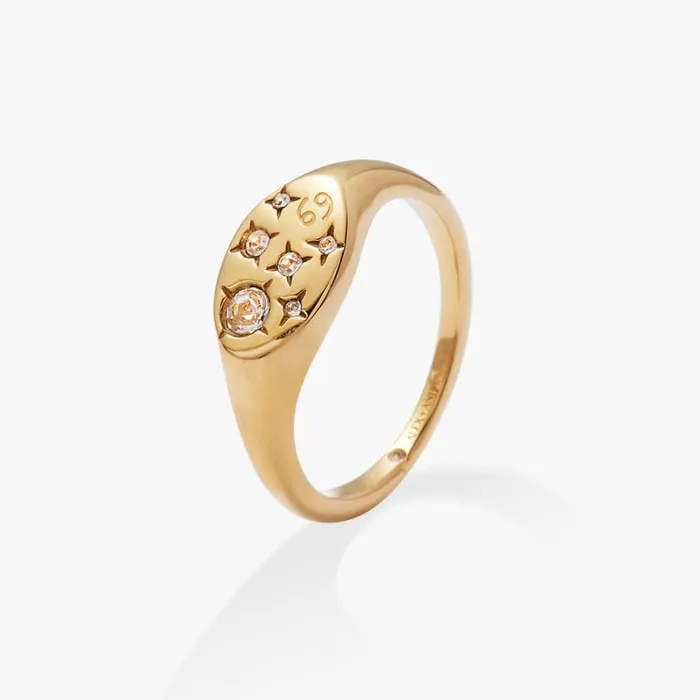 Cancer Zodiac Ring Stainless Steel Gold Women Alex And Ani Rings Cancer Zodiac Ring Stainless Steel Gold Women Alex And Ani Rings