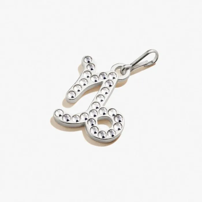 Capricorn Zodiac Pav Crystal Charm 14kt Gold Over Sterling Silver Women Alex And Ani Fine Jewelry Capricorn Zodiac Pav Crystal Charm 14kt Gold Over Sterling Silver Women Alex And Ani Fine Jewelry