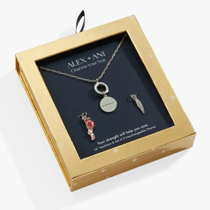 Cardinal Mix Match Charm Necklace Silver Women Alex And Ani Necklaces Cardinal Mix Match Charm Necklace Silver Women Alex And Ani Necklaces