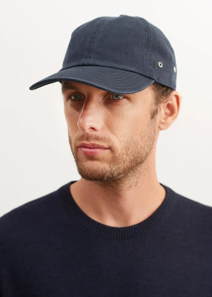 Casquette Classic Cotton Cap Navy Men Saint James
