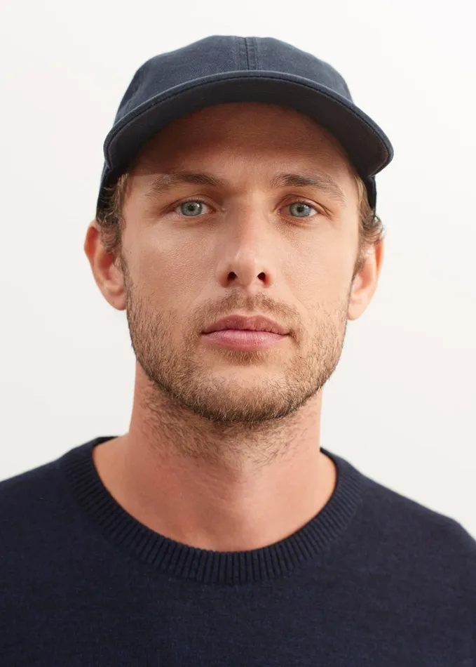 Casquette Classic Cotton Cap Navy Men Saint James