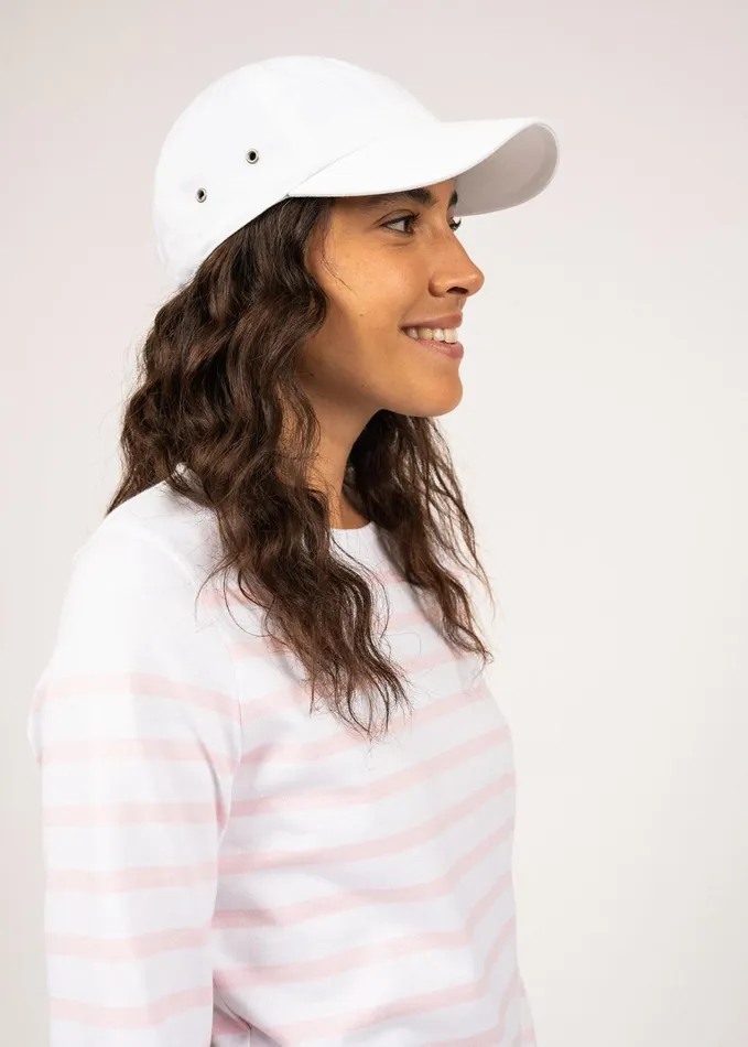 Casquette Classic Cotton Cap White Men Saint James