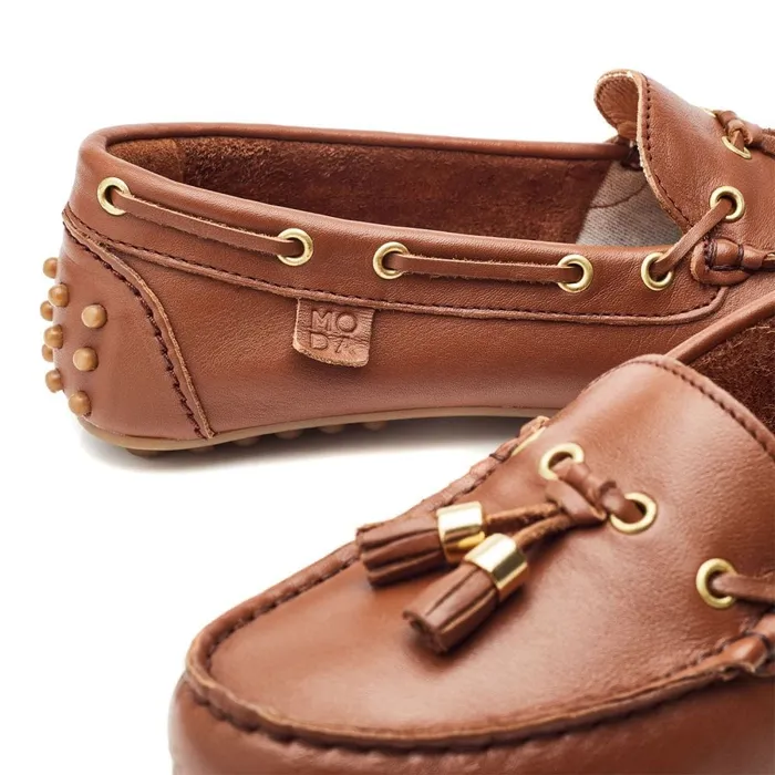 Casual Shoes Women Moda In Pelle Arienna Tan Leather