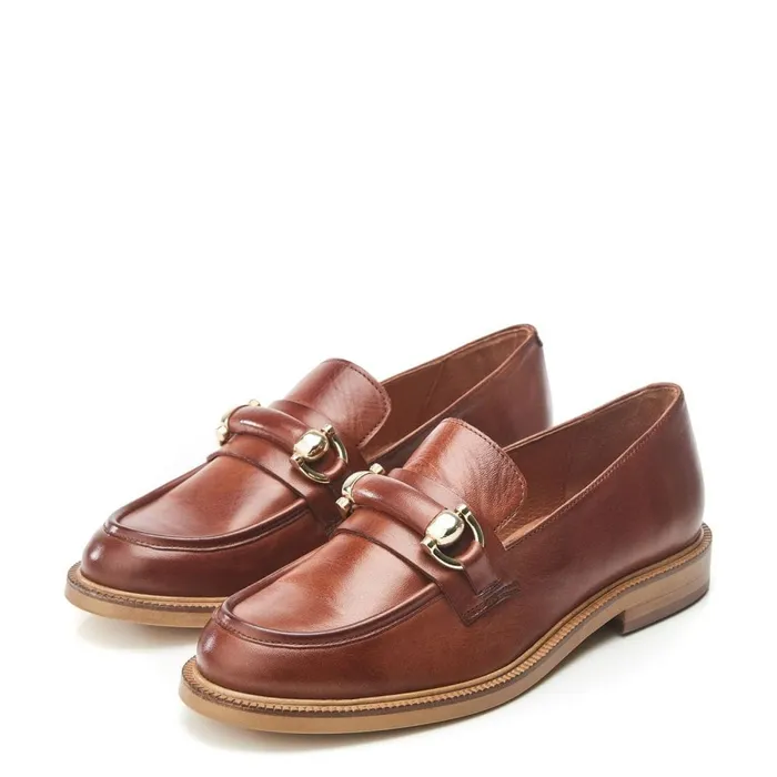 Casual Shoes Women Moda In Pelle Emmalia Tan Leather